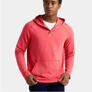 RHONE Bolinas Henley Hoodie Size S Great Condition